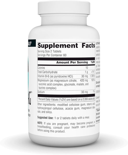 Source Naturals Ultra-Mag High-Efficiency Magnesium Complex - Maintains Muscle & Nerve Function* - 120 Tablets