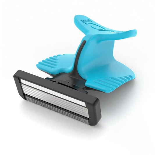Evoshave Series 3 System Razor Starter Pack In Aqua Blue
