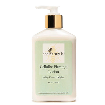 Cellulite Firming and Toning Lotion with Ivy Extract and Caffeine to help firm and reduce the appearance of cellulite on Thighs, Buttocks, Arms, and Stomach