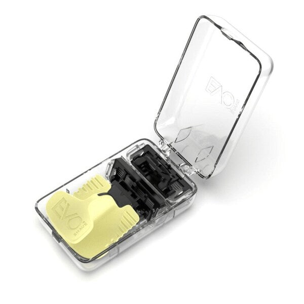 Evoshave Series 3 System Razor Starter Pack In Pastel Yellow