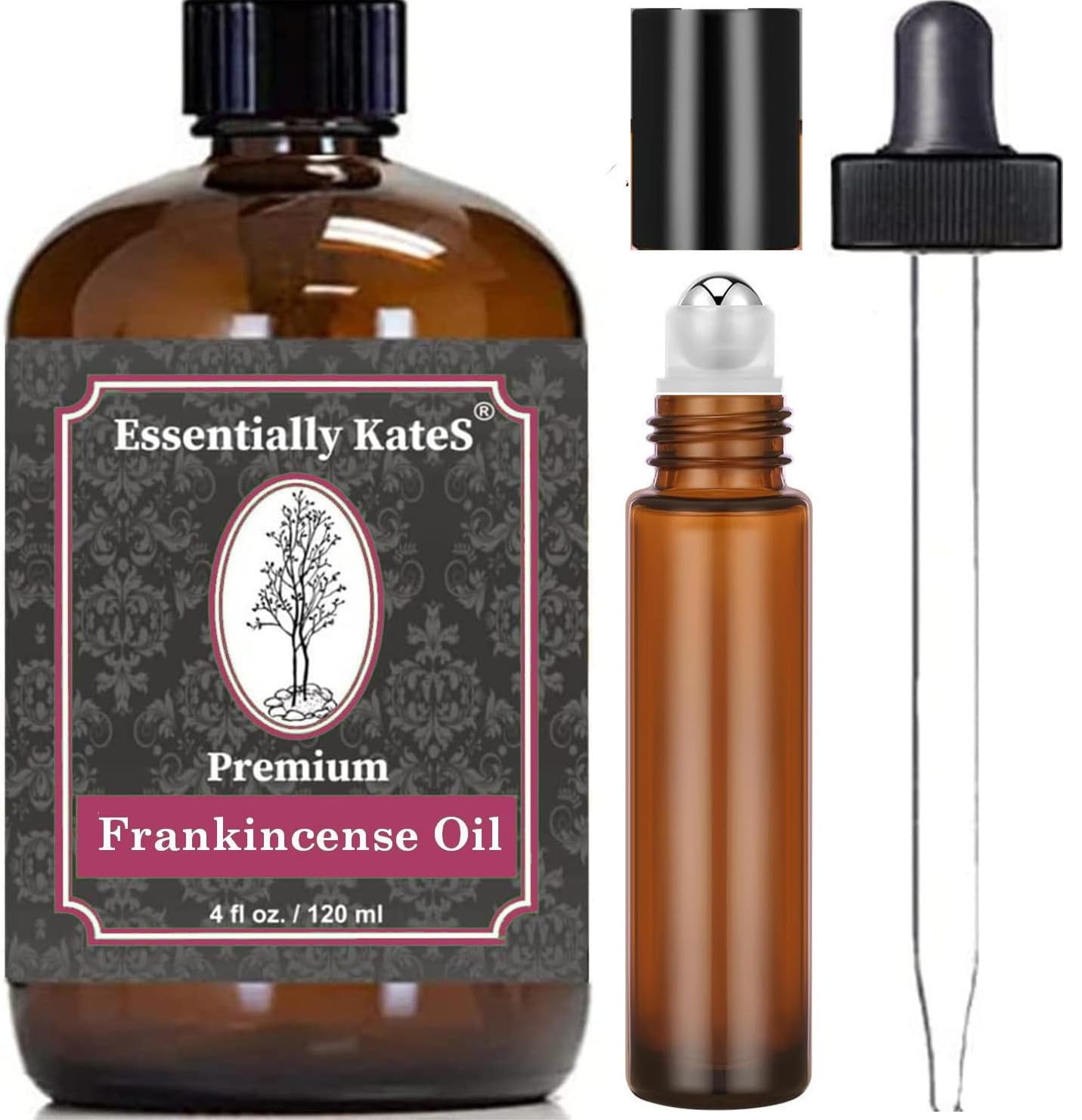 Premium Frankincense Oil 4 Oz – 100% Pure, Natural And Therapeutic – Tones & Evens Skin – Relaxes Muscle Soreness For Knees, Elbows, Hips, Hands, Shoulders And Legs