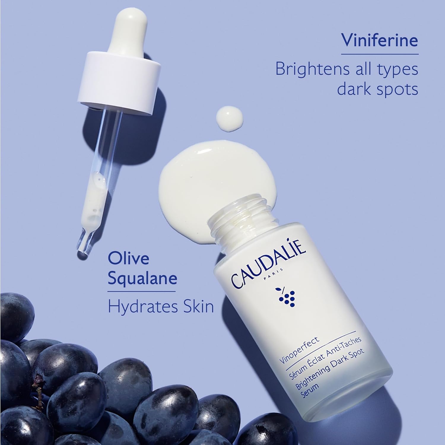 Caudalie Vinoperfect Brightening Dark Spot Serum - 62x More Effective than Vitamin C : Beauty & Personal Care