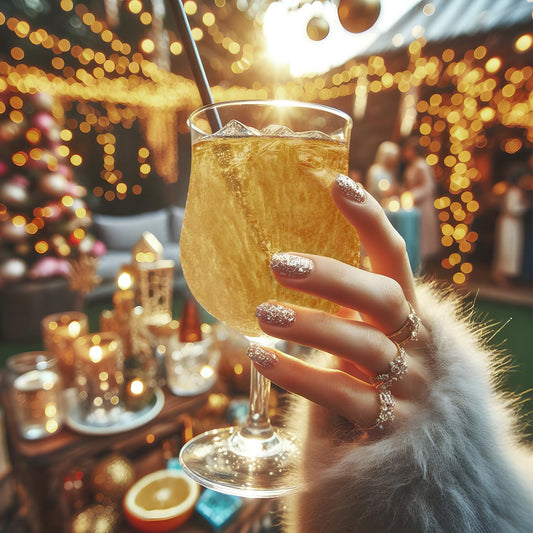 Brew Glitter - Gold (25G 1X Pump) | 100% Edible Glitter For Drinks, Cocktails, Beer & Beverages