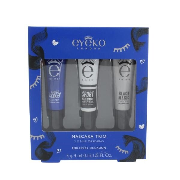Eyeko Mini Mascara Trio Gift Set 3 X 4Ml