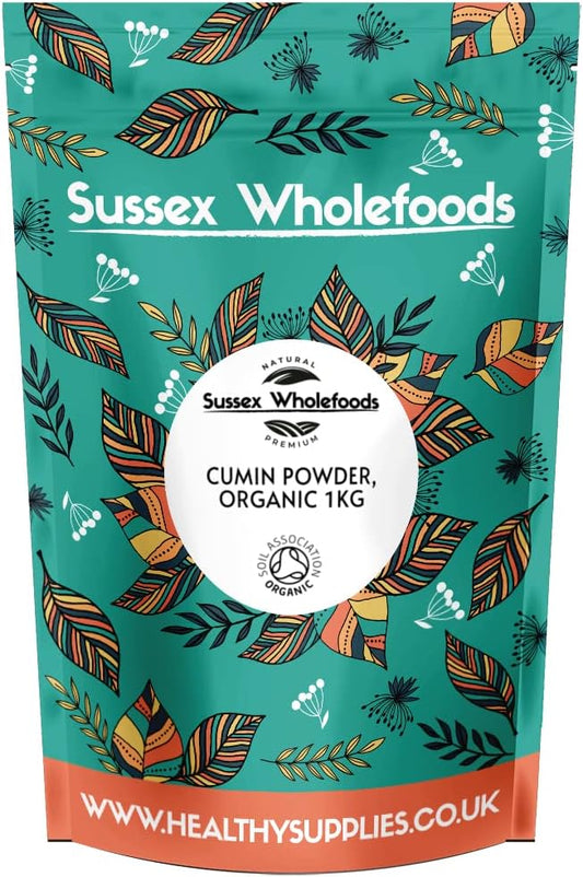 Sussex Wholefoods Organic Cumin Powder 250G
