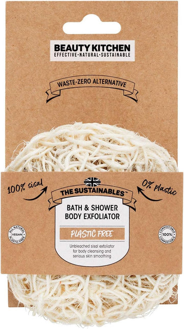 Beauty Kitchen - The Sustainables Bath & Shower Body Exfoliator - Gentle Exfoliation - Smooth And Renewed Skin - Shower Essential