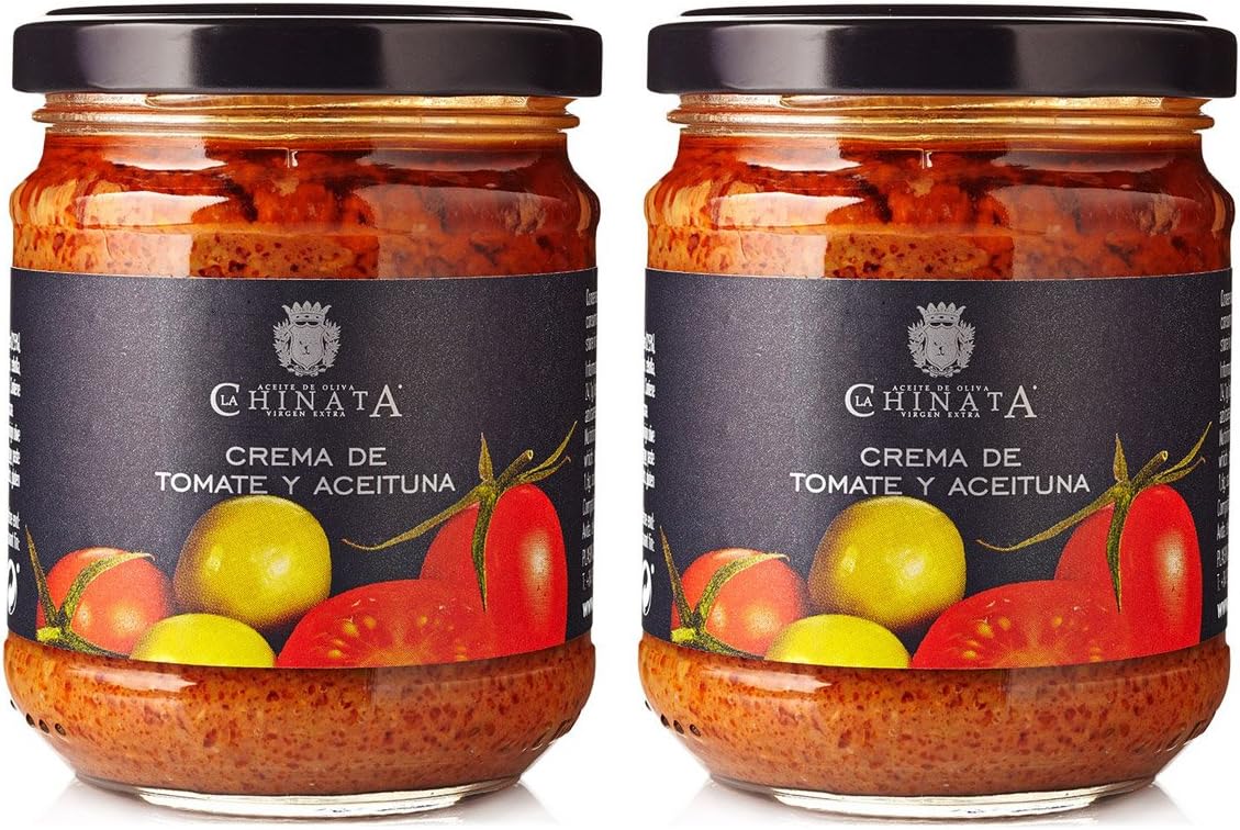 La Chinata Paté De Tomates Y Aceitunas – Fine Tomatoes, Olives And Olive Oil Pack Of 2 X 180G)
