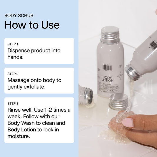 Dedcool Body Scrub Mini 2Oz Taunt – Gentle Exfoliating Formula With Rice Powder, Kakadu Plum & Coconut Oil