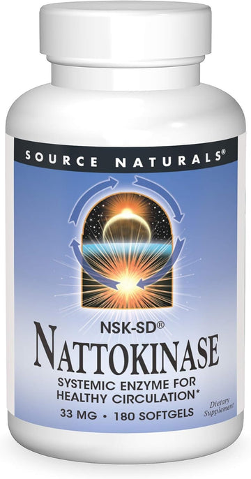 Source Naturals Nattokinase, 36Mg, 180 Softgels