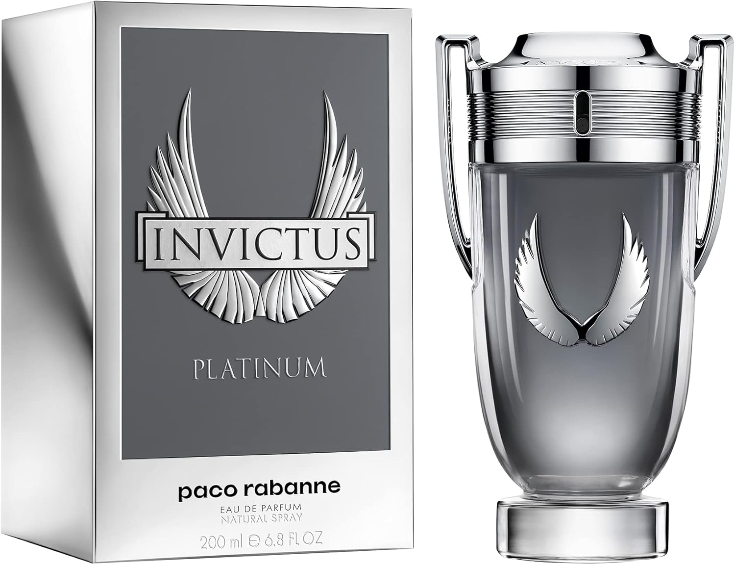 Paco Rabanne Invictus Platinum For Men 6.8 Oz