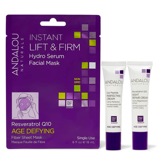 Andalou Naturals Age Defying Day To Night Gift Kit, 0.6 Fl Oz