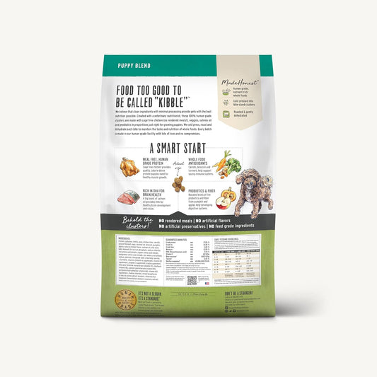 The Honest Kitchen Whole Food Clusters Puppy Grain Free Chicken Dry Dog Food, 20 lb Bag