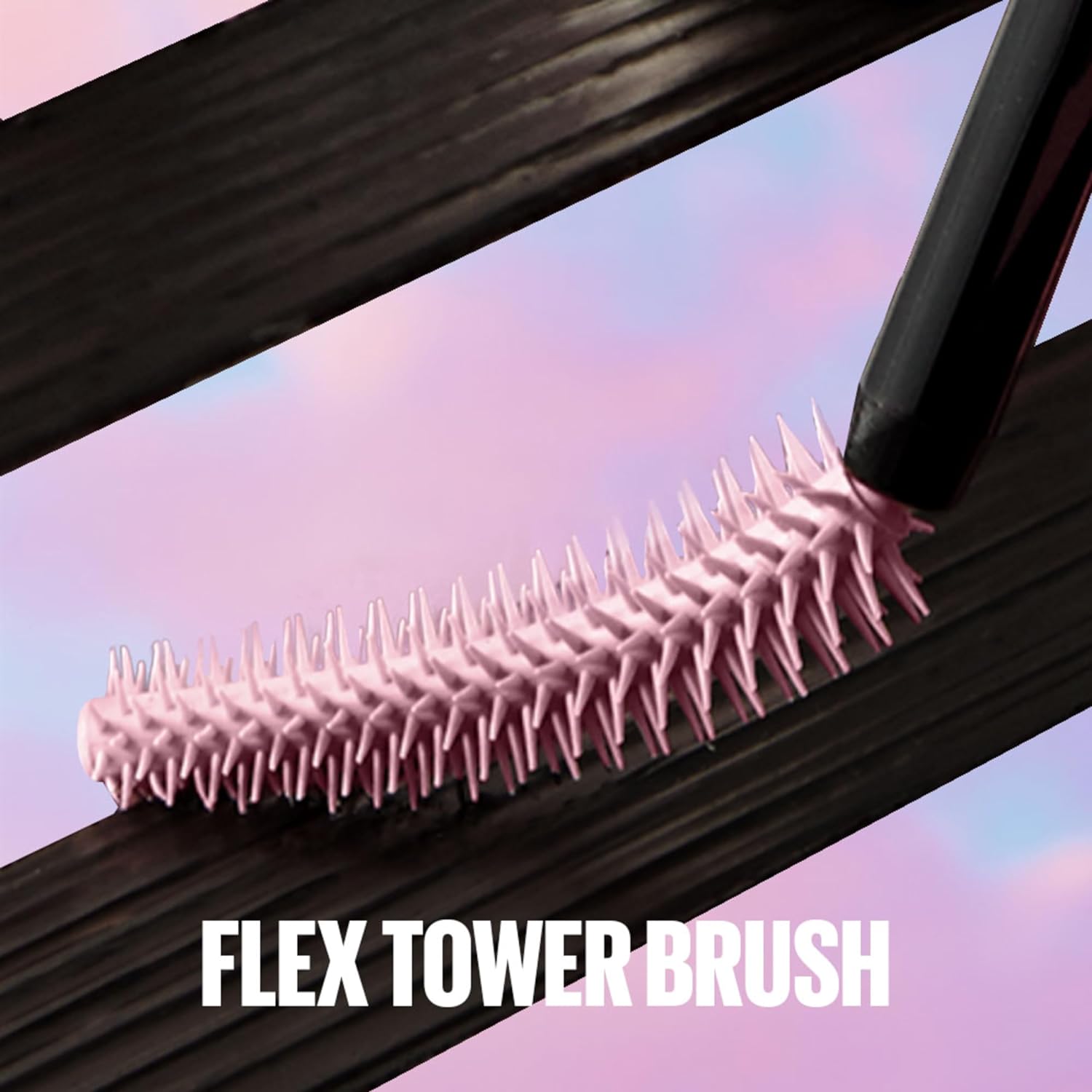 Maybelline Lash Sensational Sky High Washable Mascara Makeup, Volumizing, Lengthening, Defining, Curling, Multiplying, Buildable Formula, Blackest Black, 1 Count : Beauty & Personal Care