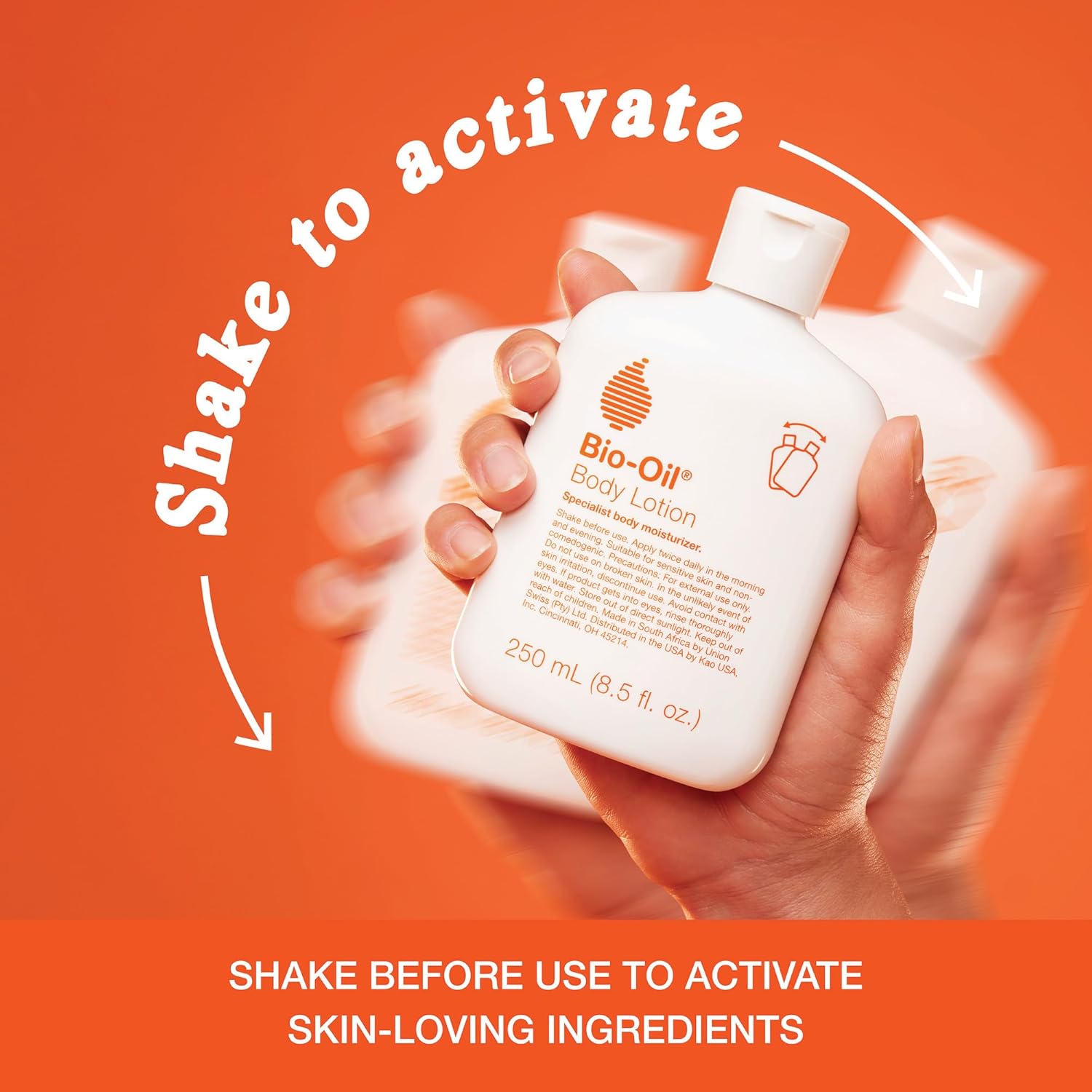 Bio-Oil Moisturizing Body Lotion For Dry Skin, Ultra-Lightweight High-Oil Hydration, With Jojoba, Rosehip, Shea, And Hyaluronic Acid, 8.5 Oz : Beauty & Personal Care
