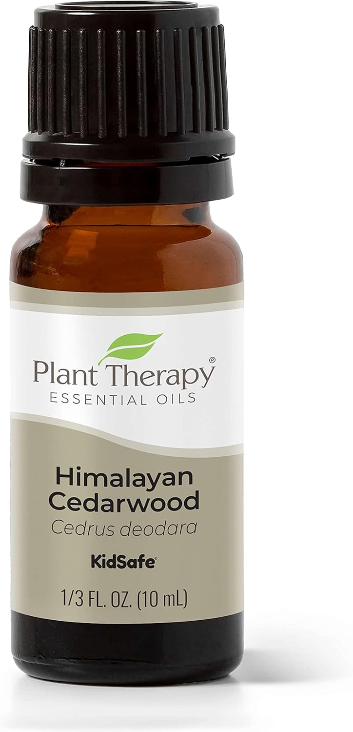 Plant Therapy Himalayan Cedarwood Essential Oil 10 Ml (1/3 Oz) 100% Pure, Undiluted, Therapeutic Grade