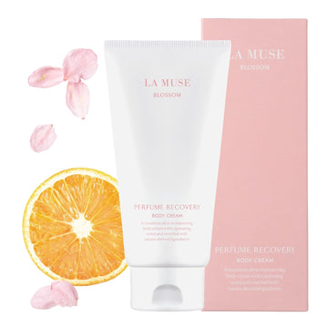 La Muse Perfume Body Lotion For Women(Spring Floral) | Body Cream For Women, Dry Skin With Shea Butter, Peptide | Softens & Comforts Sensitive Skin With Silky Smooth Finish, Non-Sticky | 10.14 Fl Oz