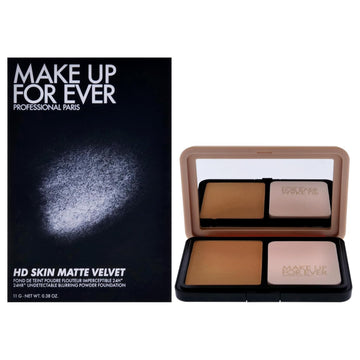 Make Up For Ever Hd Skin Matte Velvet Undetectable Longwear Blurring Powder Foundation 1N14 Beige