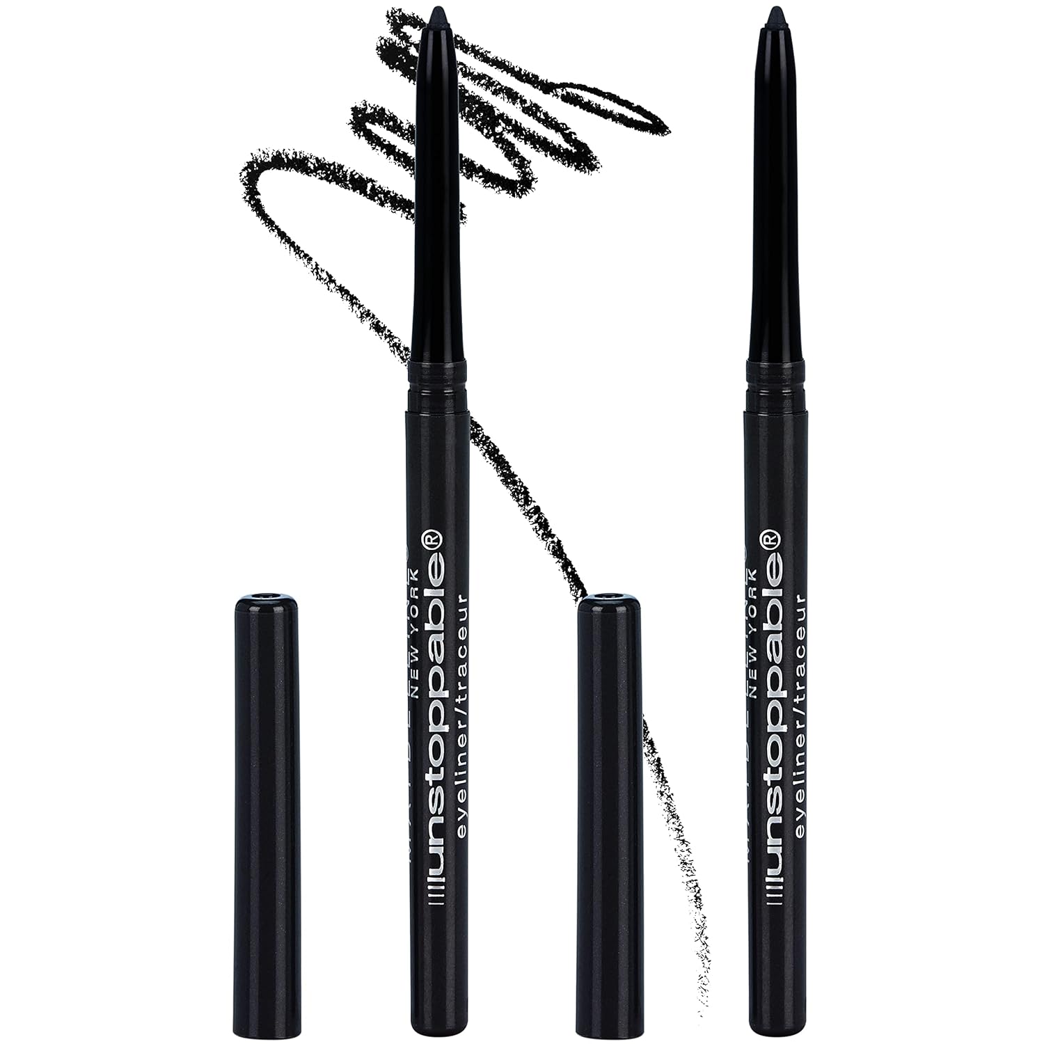 Maybelline Unstoppable Waterproof Mechanical Brown Eyeliner Pencil, Easy To Apply, Smooth Glide, Up To 24 Hour Wear, Cinnabar