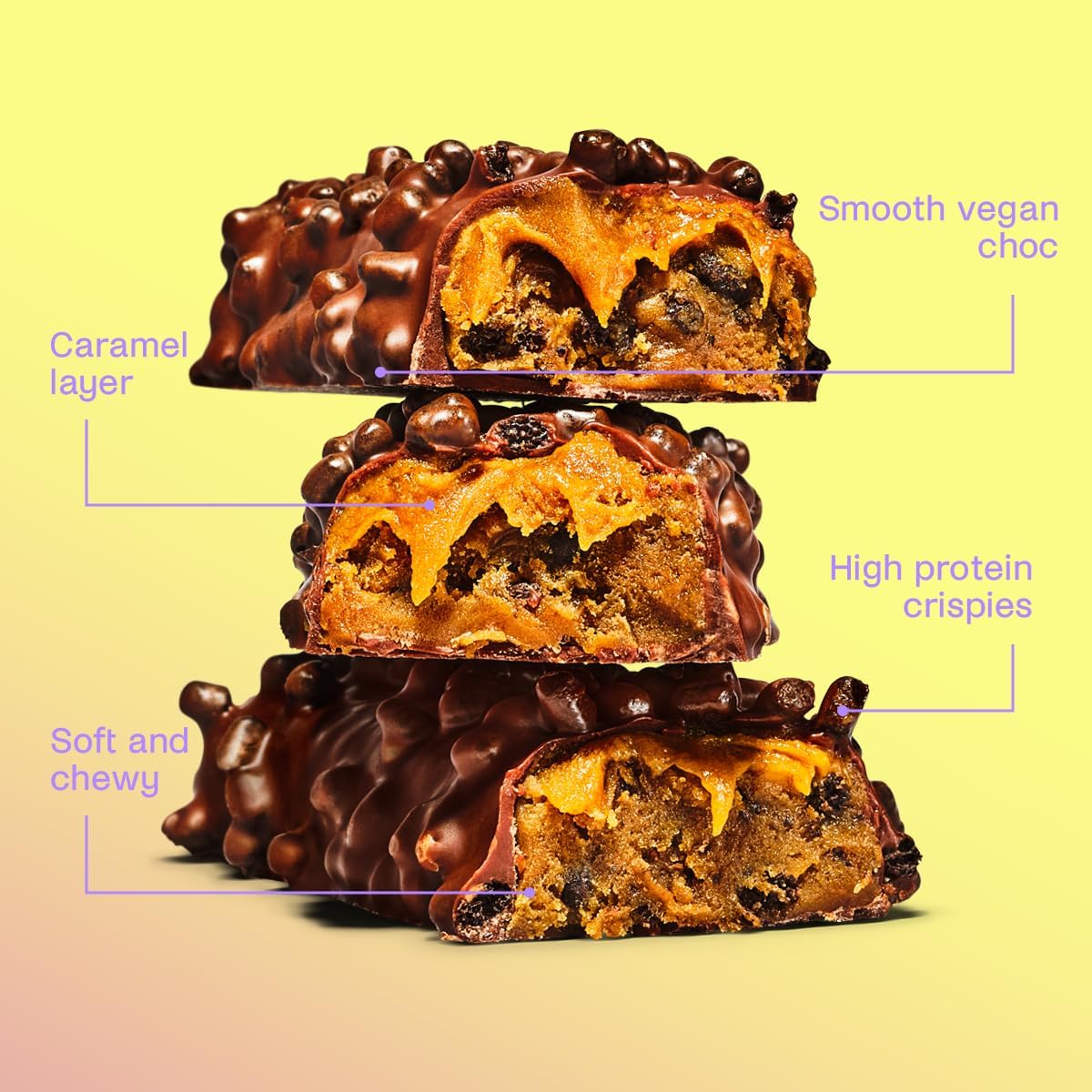 Misfits Vegan Protein Bars, Sweet & Chewy Dark Chocolate Brownie | Low Sugar & Carb, High Fibre Snacks | Pack of 15 : Amazon.co.uk: Health & Personal Care
