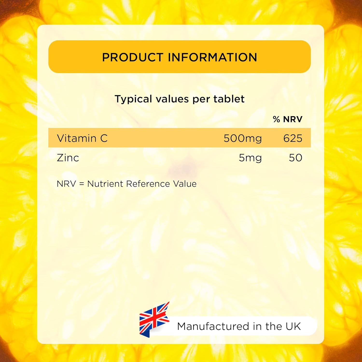 Healthspan Vitamin C Sustained Release 500mg (3 Months' Supply) | to Support Your Immune and Nervous Systems | Added zinc to Support Cognitive Function | Vegan : Amazon.co.uk: Health & Personal Care