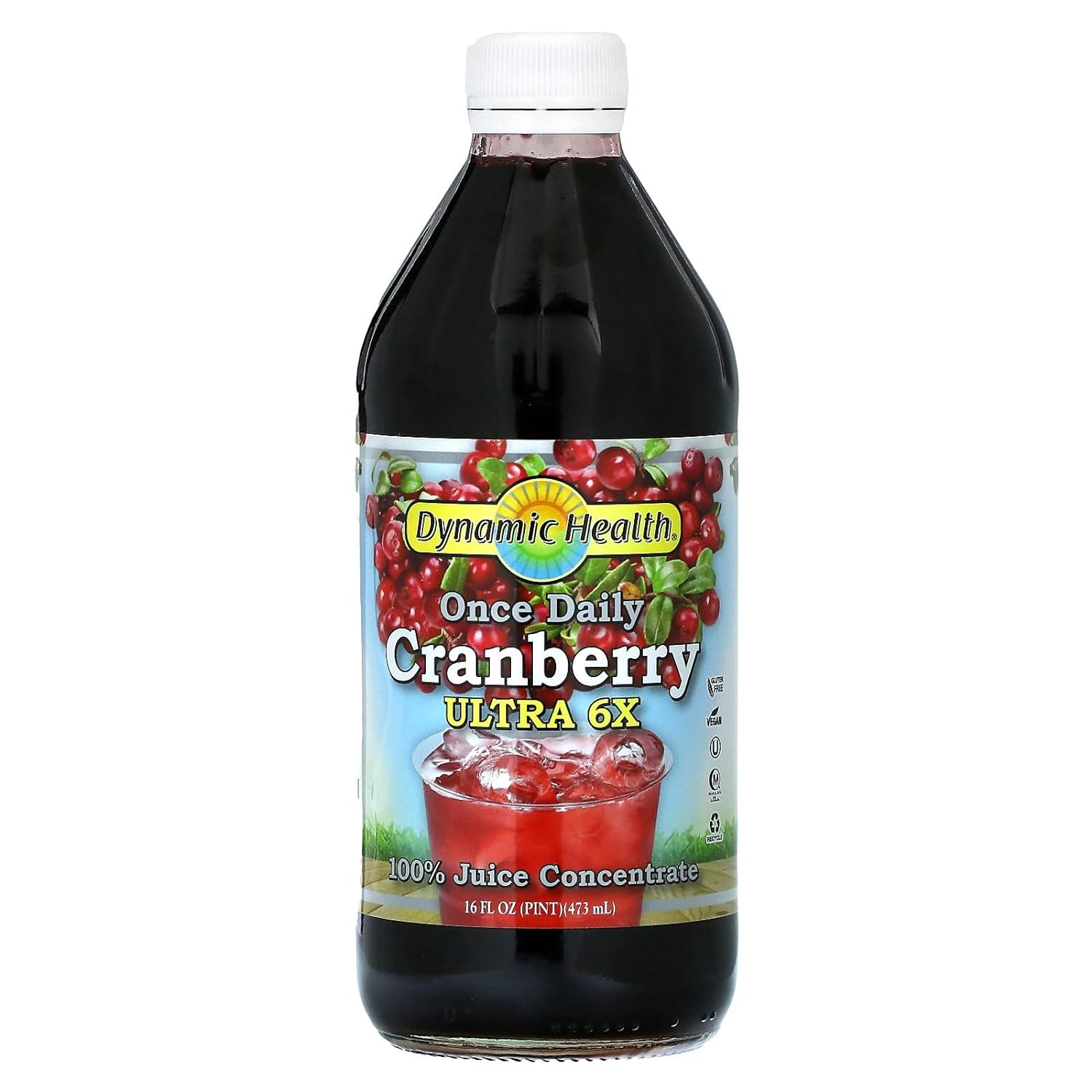 Cranberry Ultra 6X Dynamic Health 16 Liquid