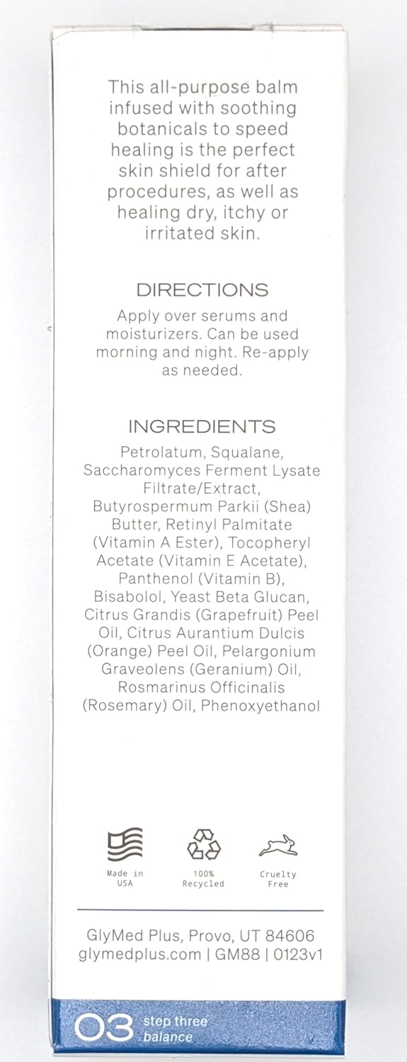 Glymed Plus Skincare Cell Science Protection Balm 2 Oz : Beauty & Personal Care