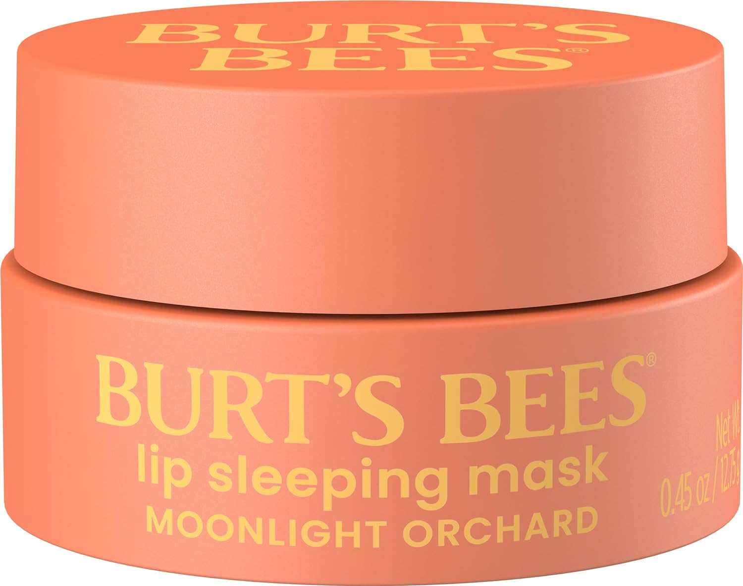 Burt’s Bees Moonlight Orchard Lip Sleeping Mask, With Hyaluronic Acid and Squalane Moisturizer To Instantly Hydrate Lips, Overnight Lip Mask, Lip Treatment, 0.45 oz