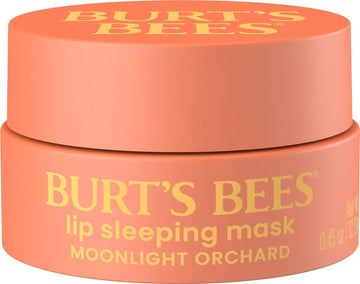Burt’s Bees Moonlight Orchard Lip Sleeping Mask, With Hyaluronic Acid and Squalane Moisturizer To Instantly Hydrate Lips, Overnight Lip Mask, Lip Treatment, 0.45 oz