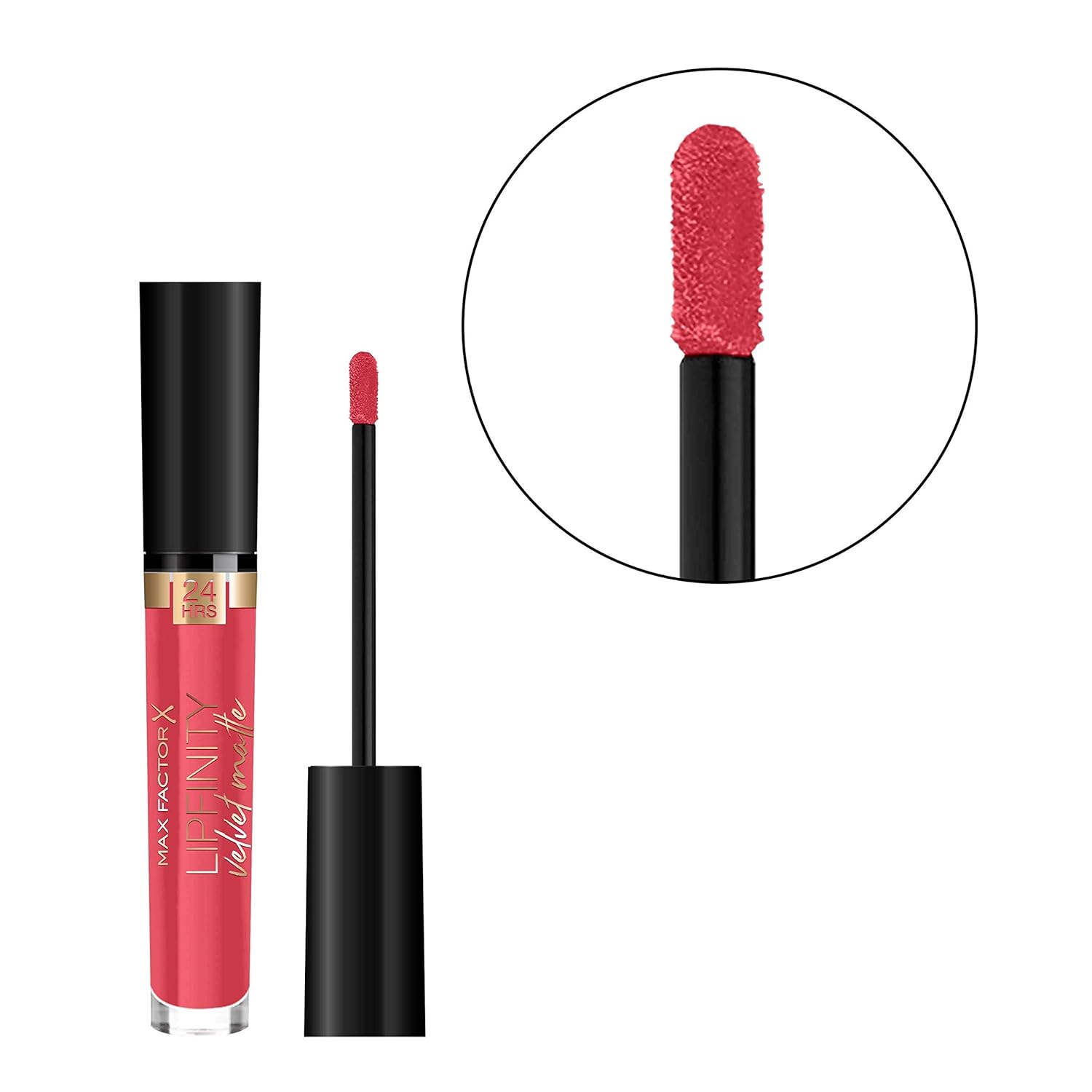Max Factor Lipfinity Velvet Matte 025 Red Luxury : Beauty & Personal Care