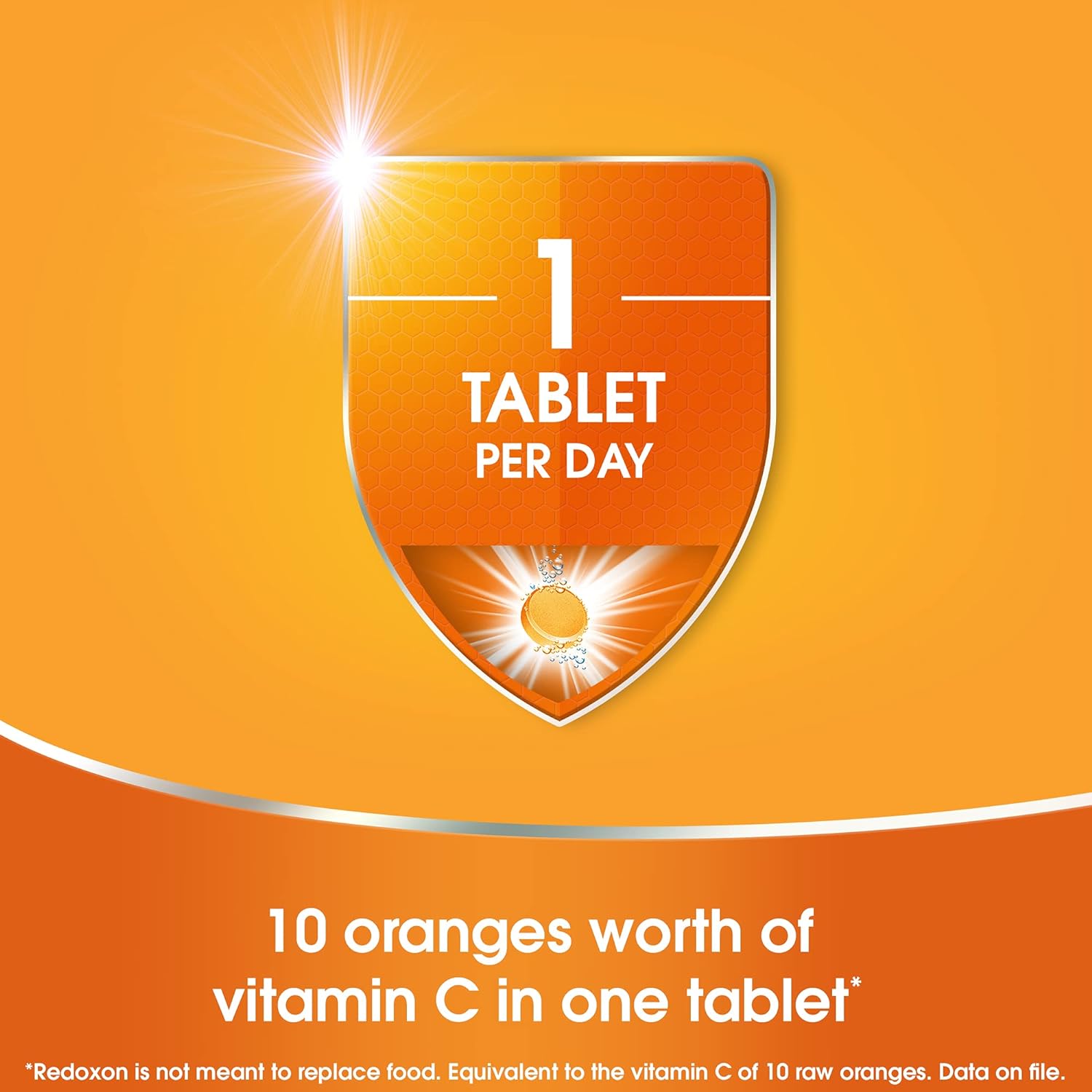 Redoxon Double Action Vitamin C 100Mg And Zinc 10Mg, 4 X 15 Count