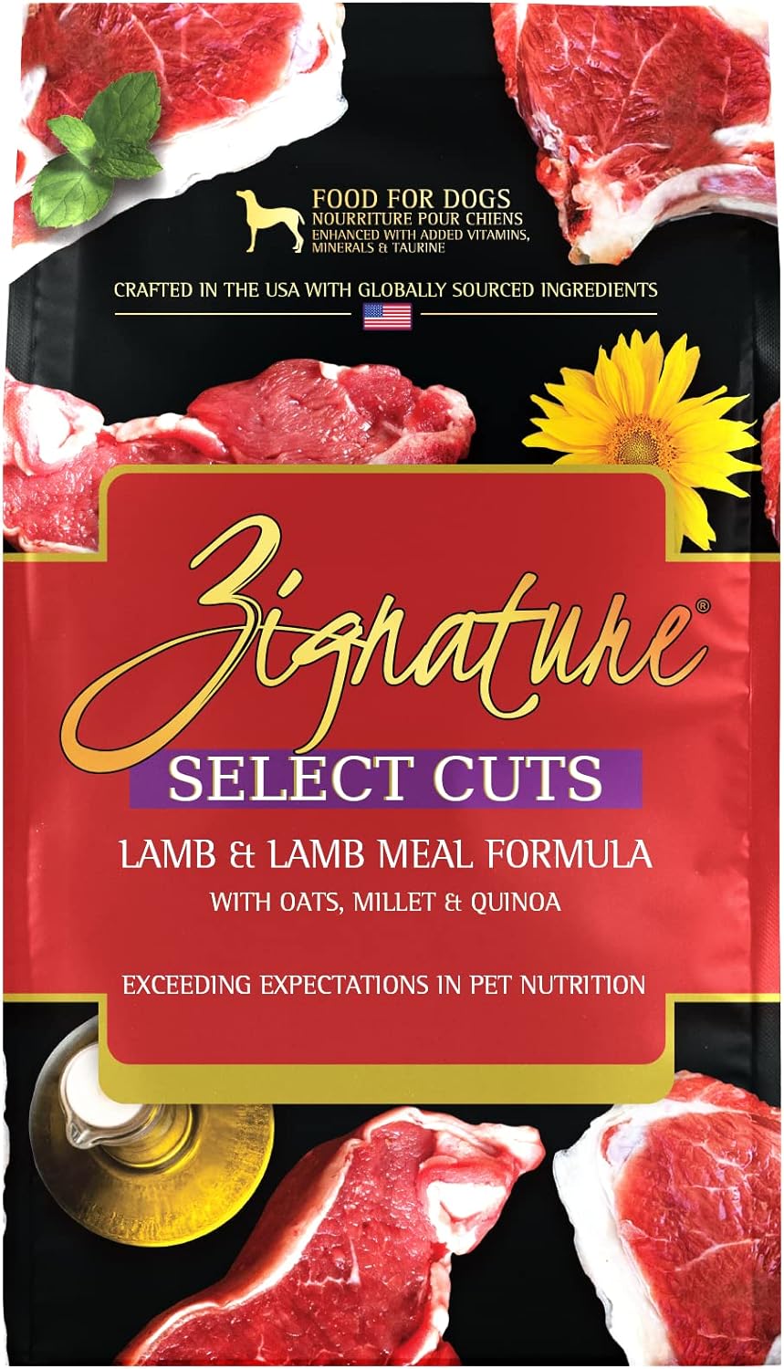 Zignature Select Cuts Lamb Formula Dry Dog Food 12.5Lb