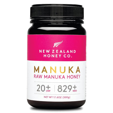 New Zealand Honey Co. Raw Manuka Honey Umf 20+ | Mgo 829+, Umf Certified / 17.6Oz