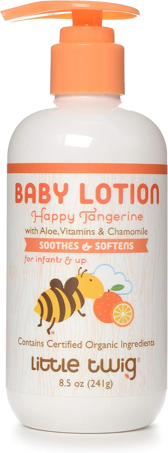 Little Twig Baby Lotion, Natural Plant Derived Formula, Tangerine, 8.5 Fl Oz