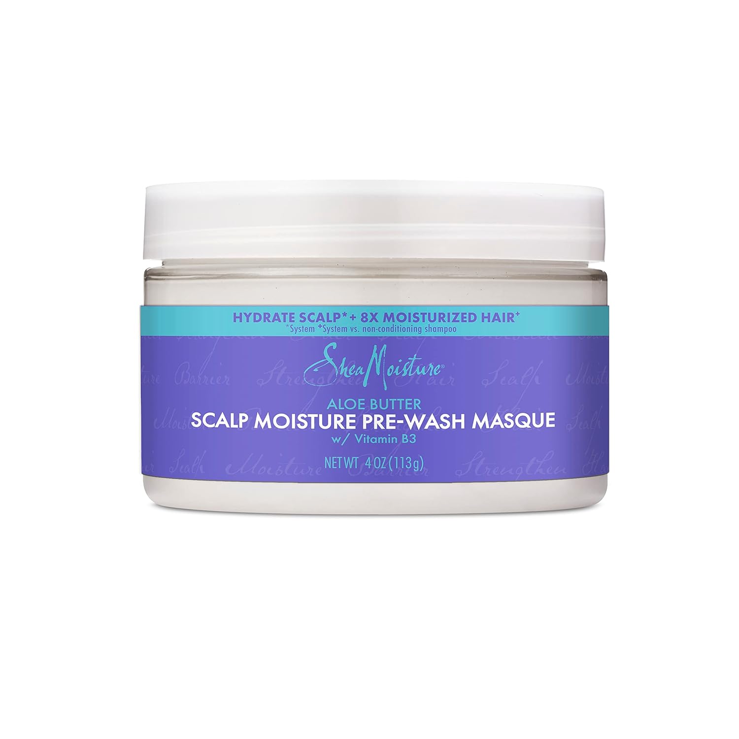 Sheamoisture Aloe Butter & Vitamin B3 Pre-Wash Masque - Boosts Hydration For Moisturized Hair And Scalp 4Oz