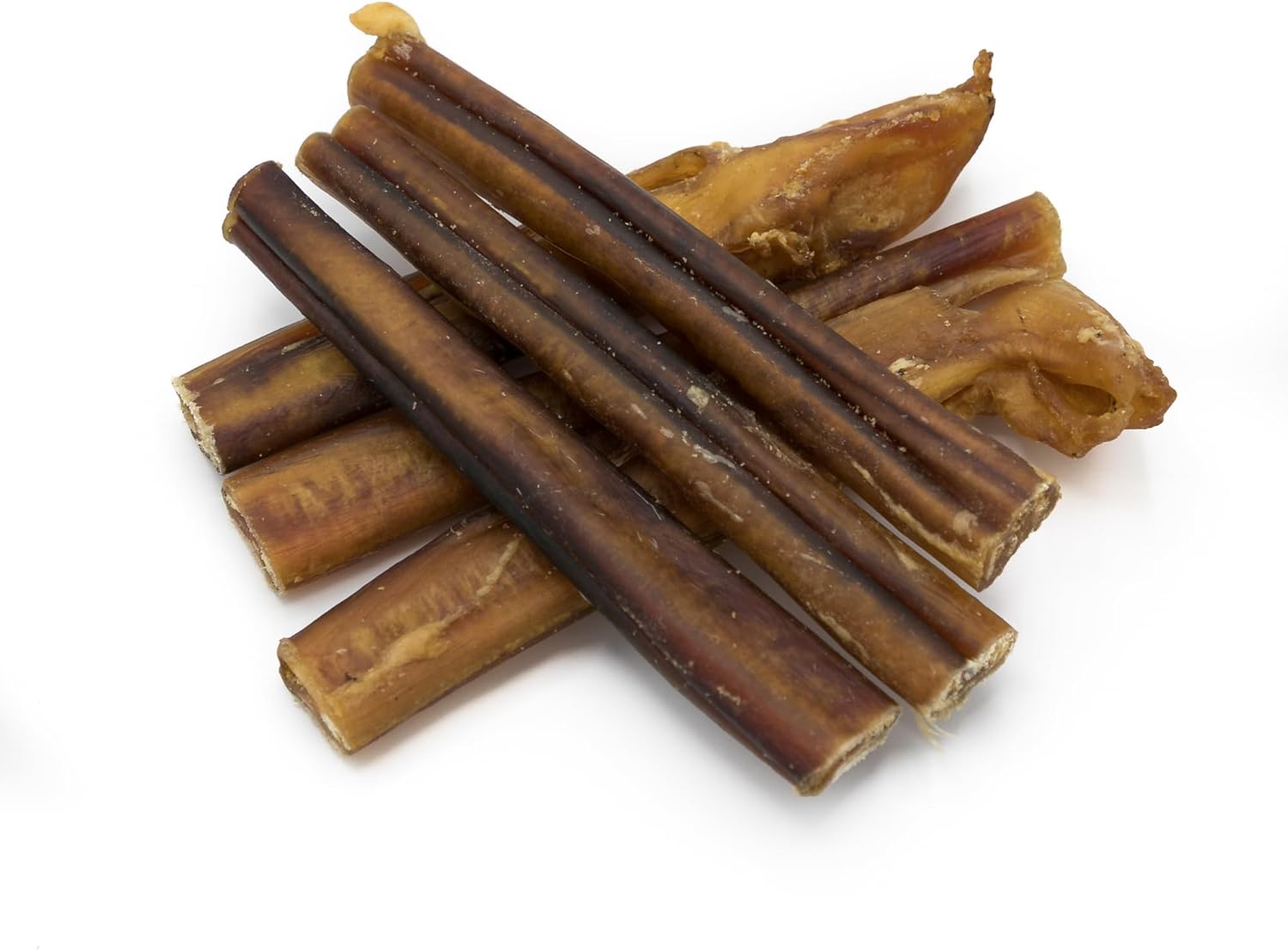 Best Bully Sticks All Natural 6 Inch Thick Bully Sticks for Large Dogs - 100% Free-Range Grass-Fed Beef - Single-Ingredient Grain & Rawhide Free Dog Chews - 18 Pack : Pet Supplies