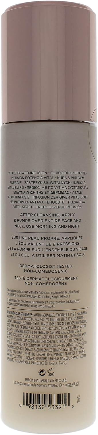 Skinlongevity Vital Power Infusion By Bareminerals For Unisex - 6.7 Oz Serum