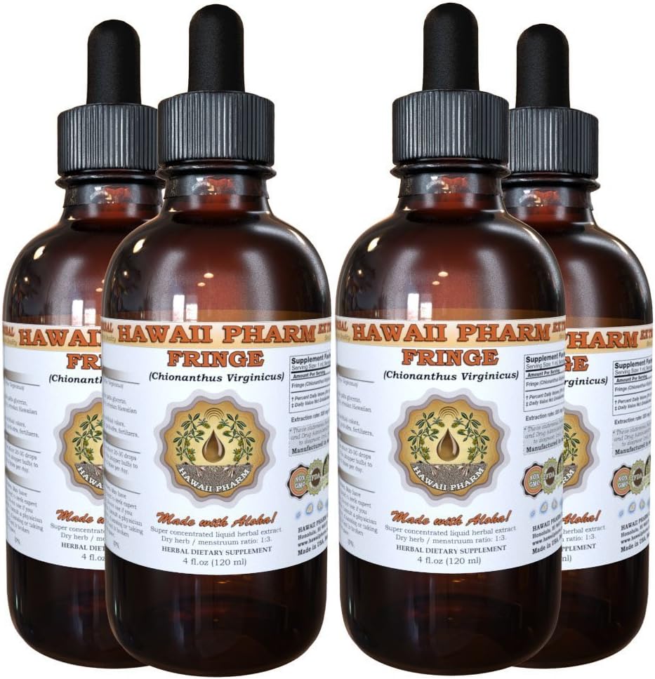 Fringe Tree Liquid Extract, Fringe Tree (Chionanthus Virginicus) Tincture Supplement 2 Oz : Health & Household