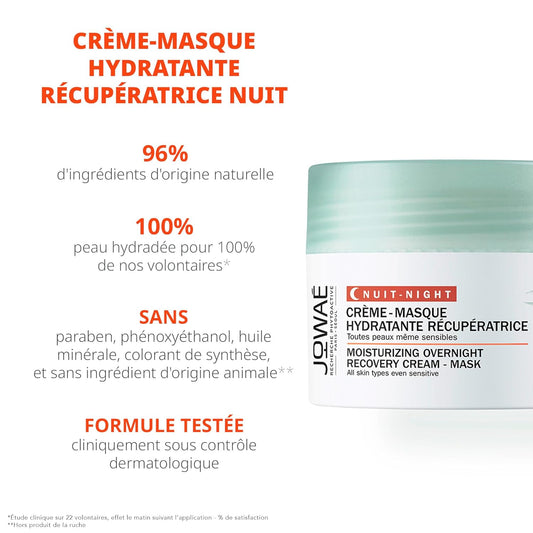 Moisturizing Overnight Recovery Night Cream One Size