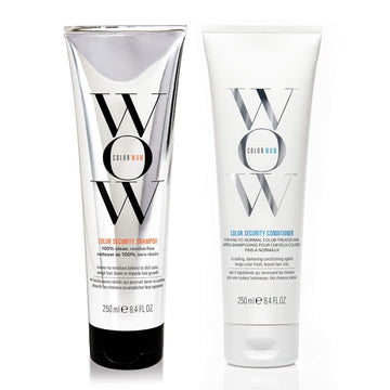 Color Wow Color Security Shampoo And Conditioner Duo Set – For Fine To Normal Hair | Cruelty-Free, Vegan | Achieve Super Glossy, Hydrated Hair