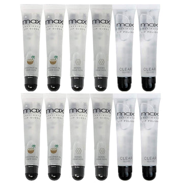 Cherimoya Max Makeup Lip Polish Bulk-12Pcs Set (Mix) : Beauty & Personal Care