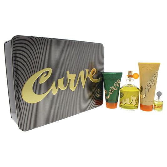 Liz Claiborne Curve 4 Piece Gift Set For Men : Beauty & Personal Care