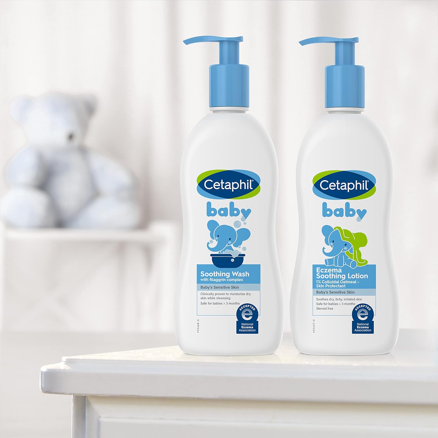 Cetaphil Baby Eczema Soothing Lotion with Colloidal Oatmeal, For Dry, Itchy and Irritated Skin, 5 Fl. Oz (Pack of 2) : Baby