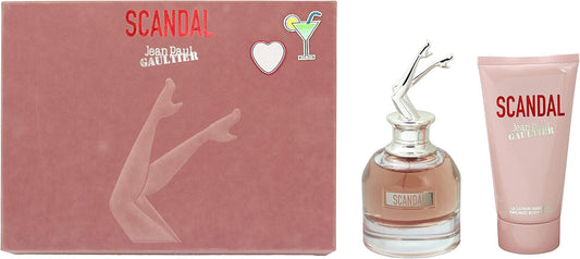 Jean Paul Gaultier Scandal Set 50Ml Eau De Parfum Edp & 75Ml Body Lotion