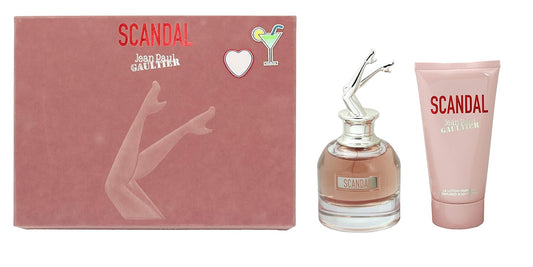 Jean Paul Gaultier Scandal Eau De Perfume Spray 50Ml Set 2 Piezas 2018 : Beauty & Personal Care
