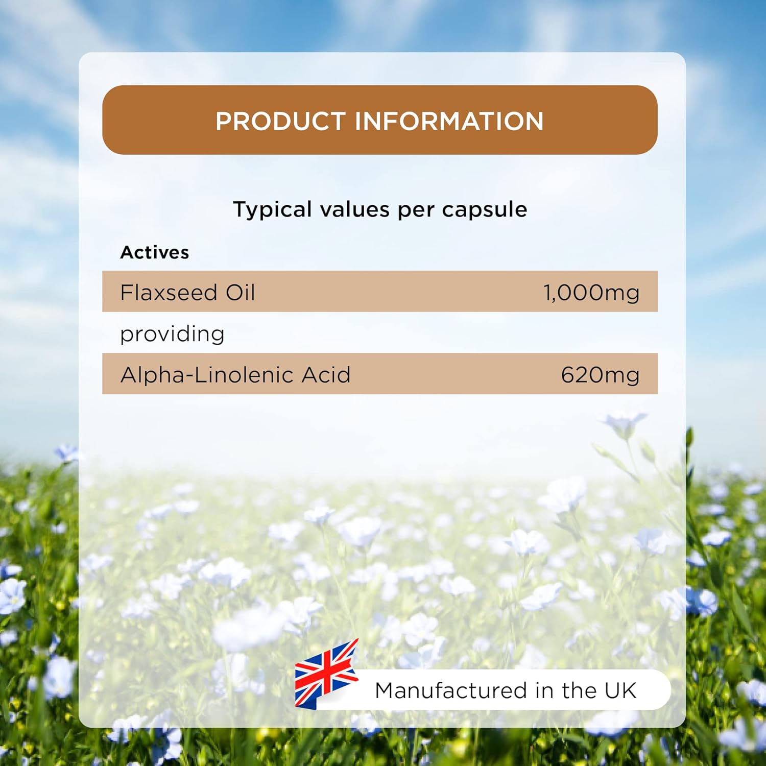 Healthspan Flaxseed Oil 1,000mg | 120 Capsules | Omega 3 Fatty Acid ALA | Maintain Healthy Blood Cholesterol Levels | Women's Health | Vegan : Amazon.co.uk: Health & Personal Care