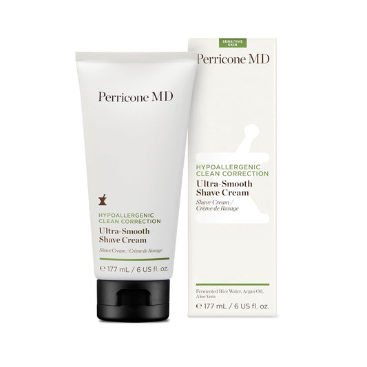 Hypoallergenic Clean Correction Ultra-Smooth Shave Cream, 6 Fl. Oz