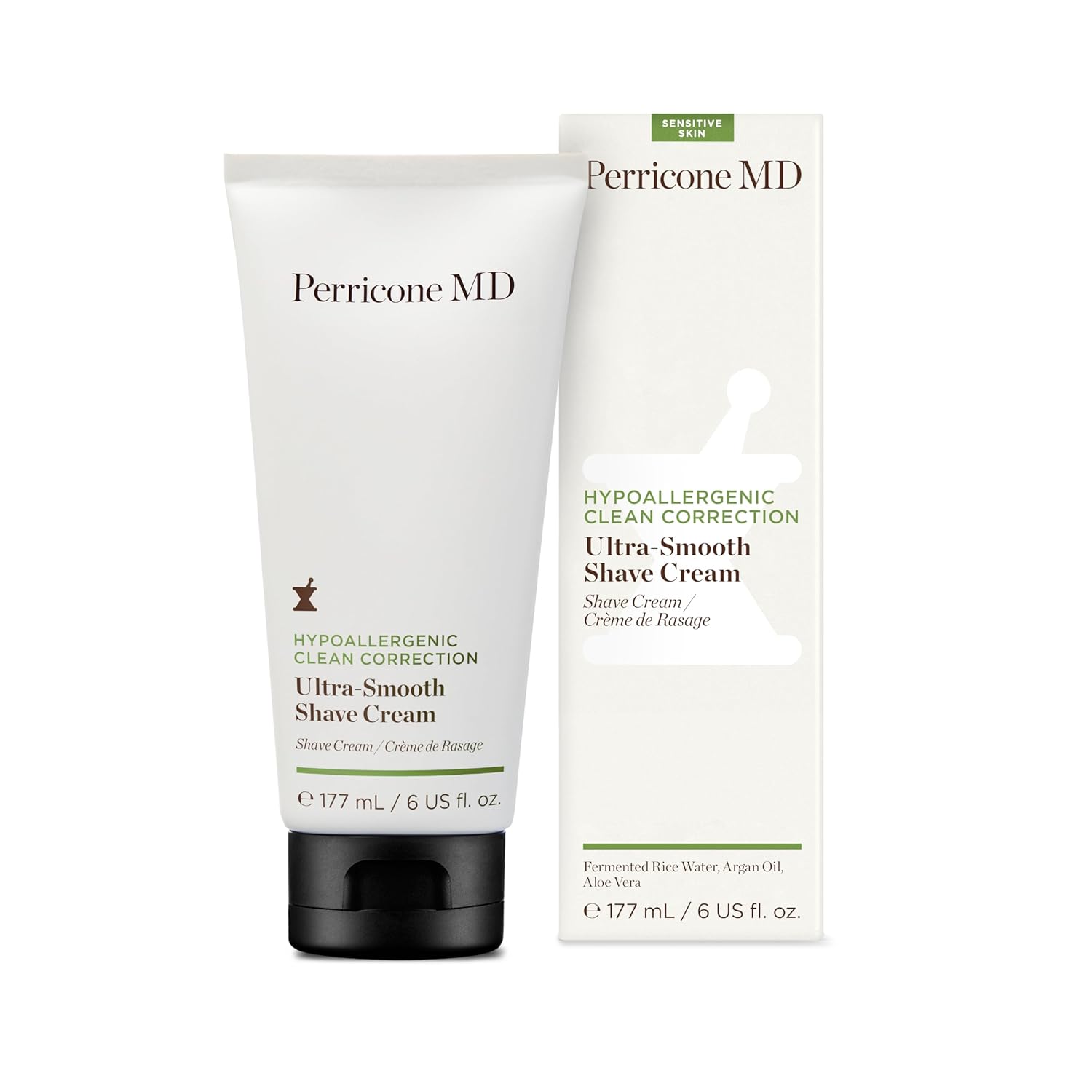 Perricone Md Hypoallergenic Clean Correction Ultra-Smooth Shave Cream, 2 Fl. Oz. : Beauty & Personal Care