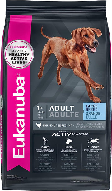 Eukanuba Adult Large Breed Dog Food Dry, Dry Dog Food With Protein, Dha And Vitamins, 30 Lb Bag