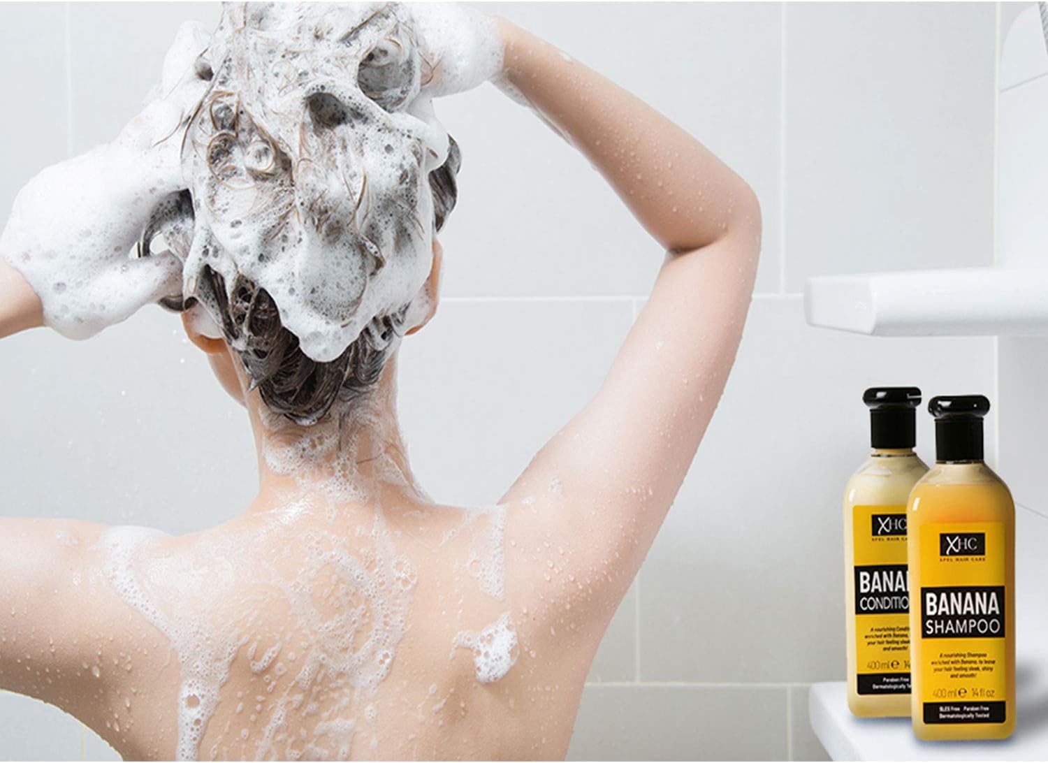 Xhc Xpel Hair Care Banana Shampoo And Conditioner Combo, 400Ml