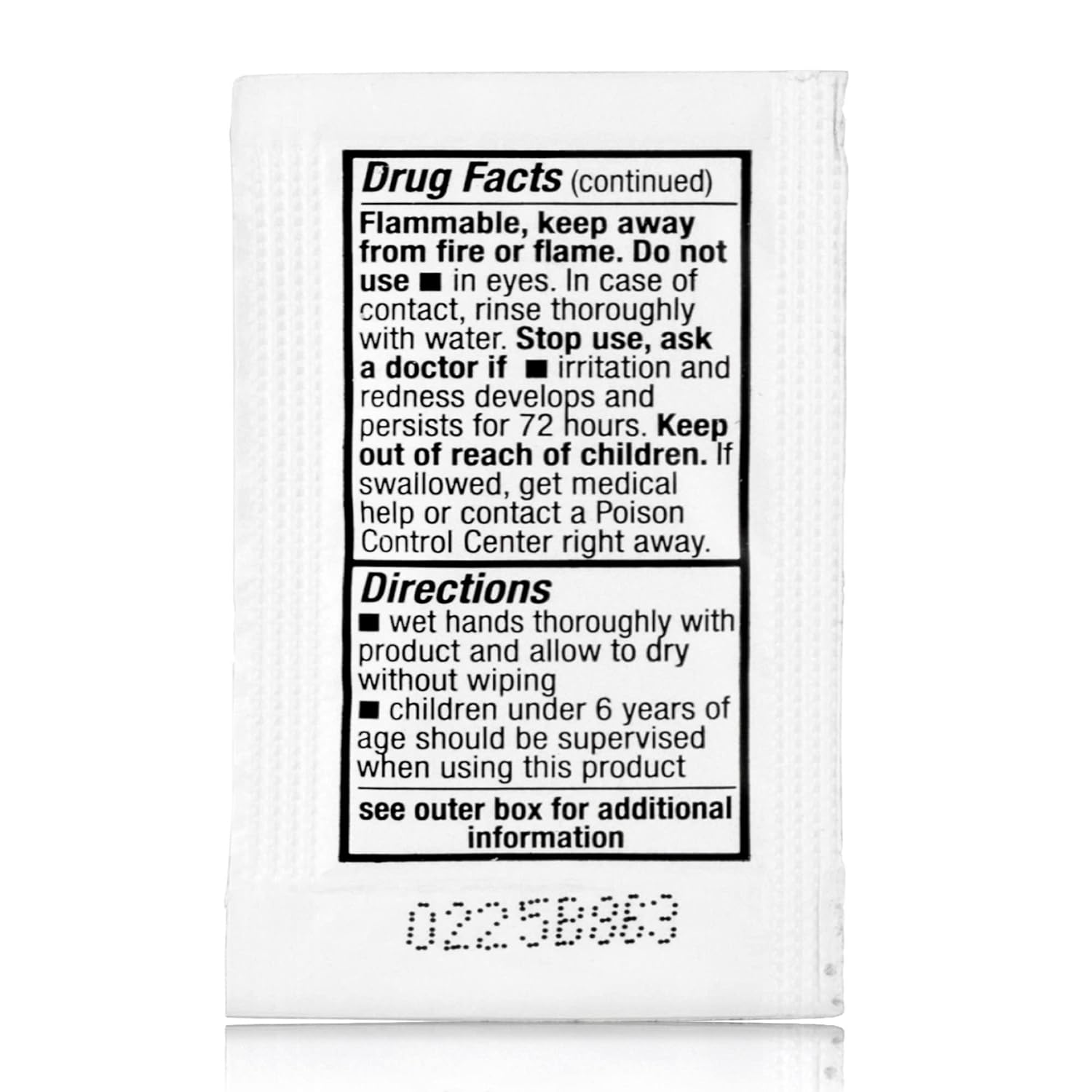 McKesson Hand Sanitizer Gel Single-Use Packets - Individually Wrapped for Travel - Fresh Scent, 144 Count, 1 Pack